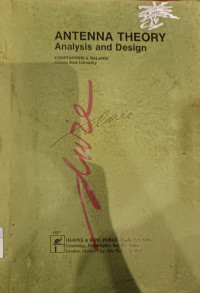 Image of Antenna Theory Analysis and Design