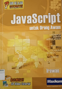 Image of JavaScript untuk Orang Awam