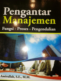 Image of Pengantar Manajemen