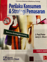 Image of Perilaku Konsumen & Strategi Pemasaran